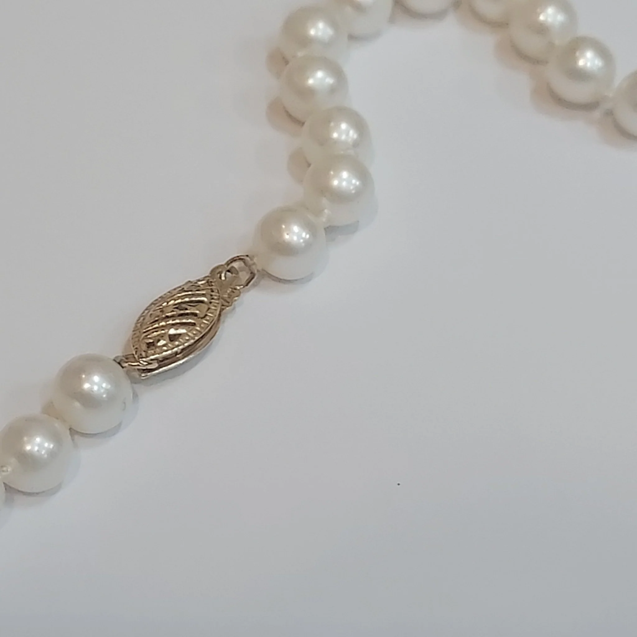 14K & Pearl Necklace - Image 3