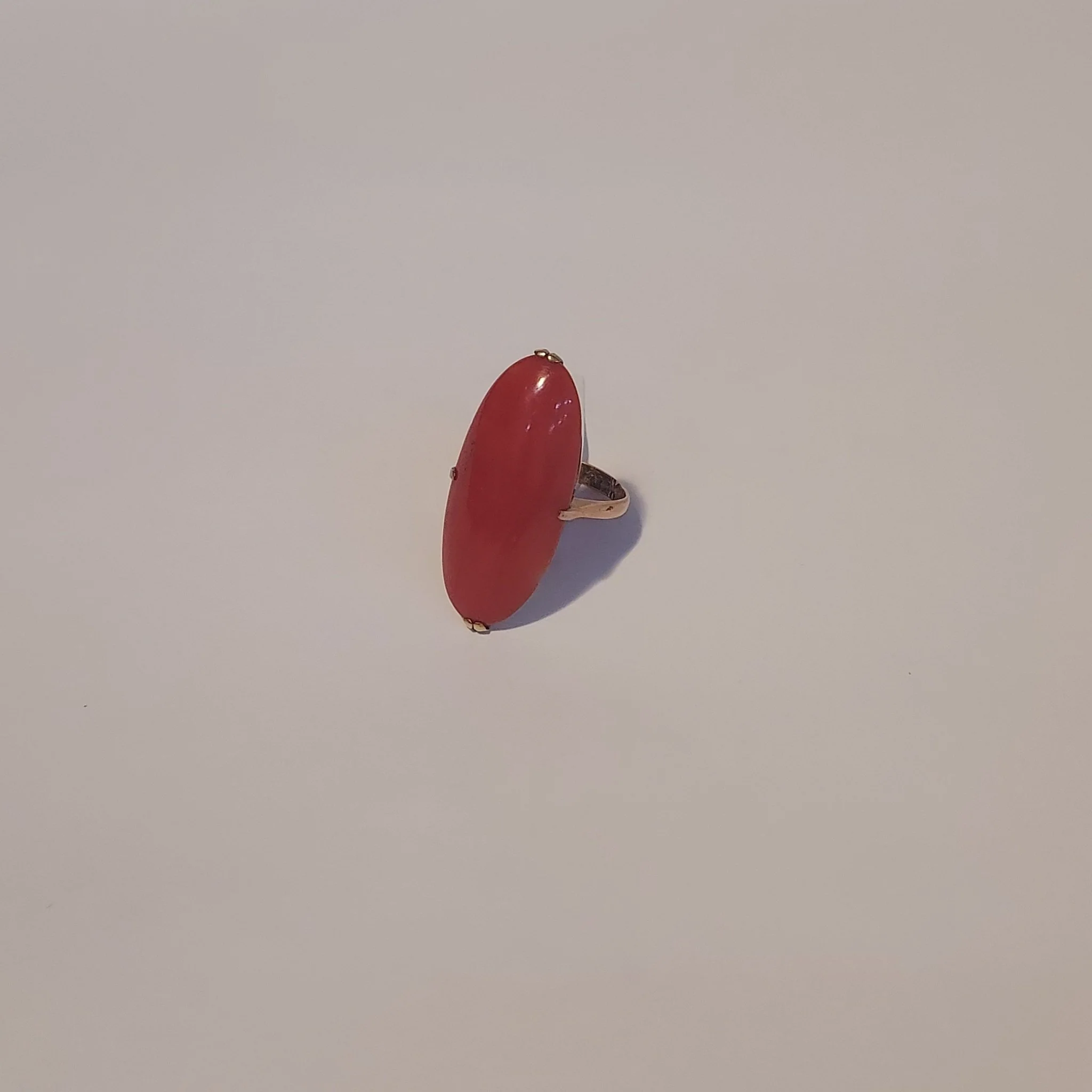 14K & Sea Coral Ring