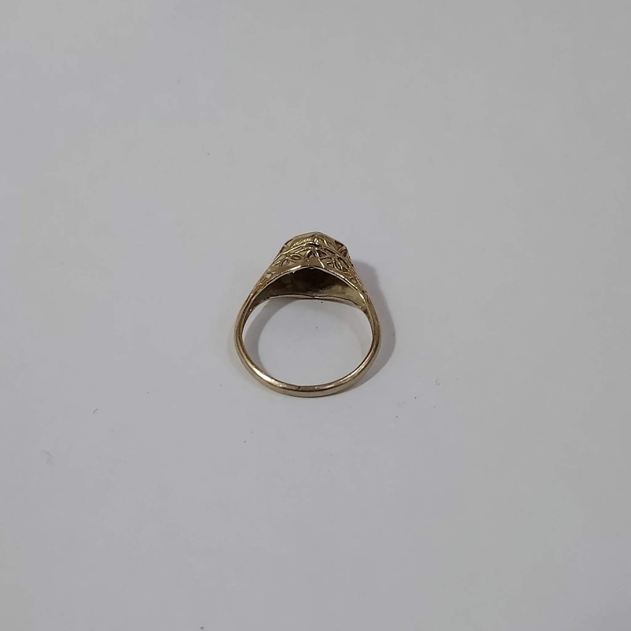 14K Gold & Sapphire Ring - Image 3