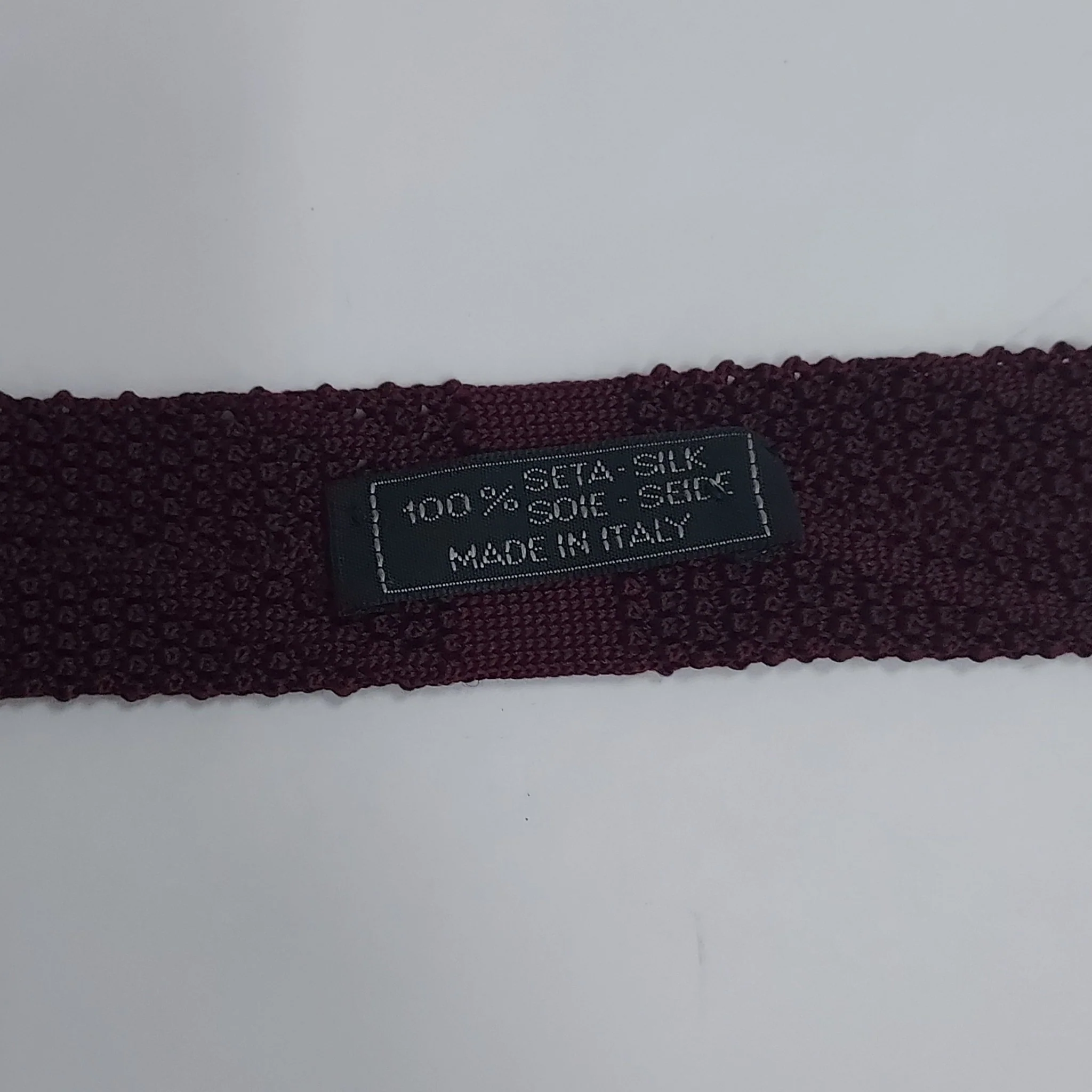Chanel Woven Silk Tie - Image 6