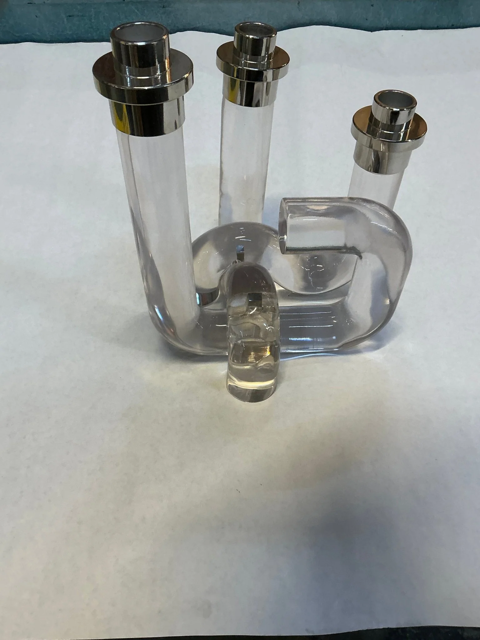 Jonathan Adler lucite candle holder - Image 4