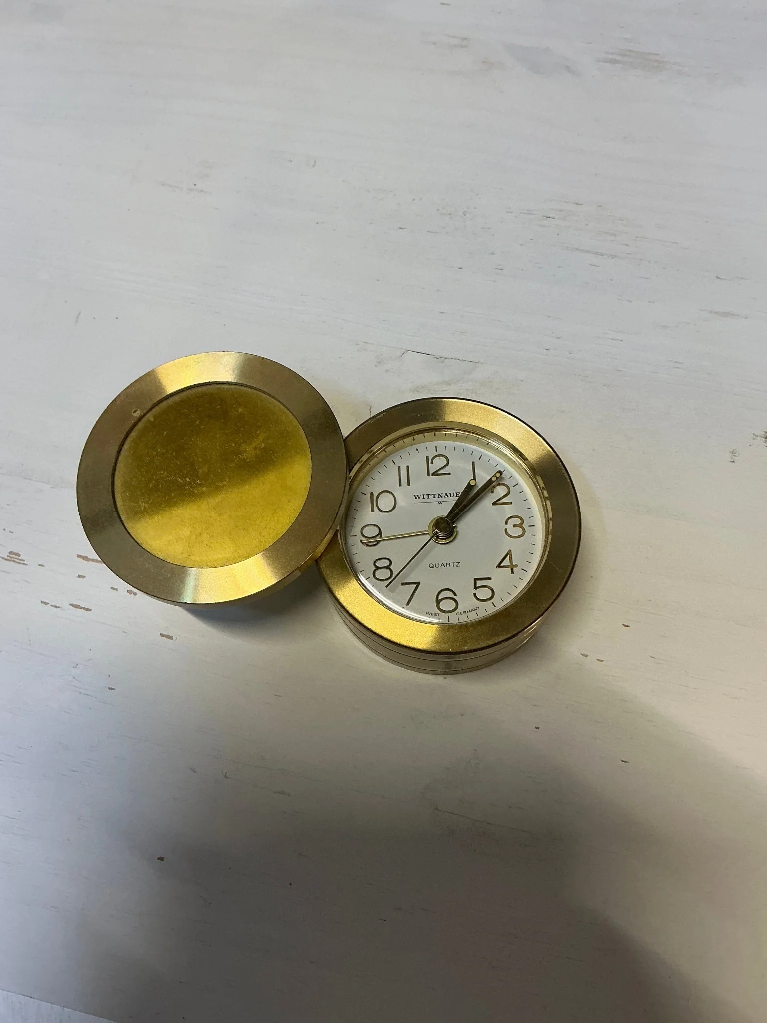 Vintage Wittnauer travel clock - Image 2