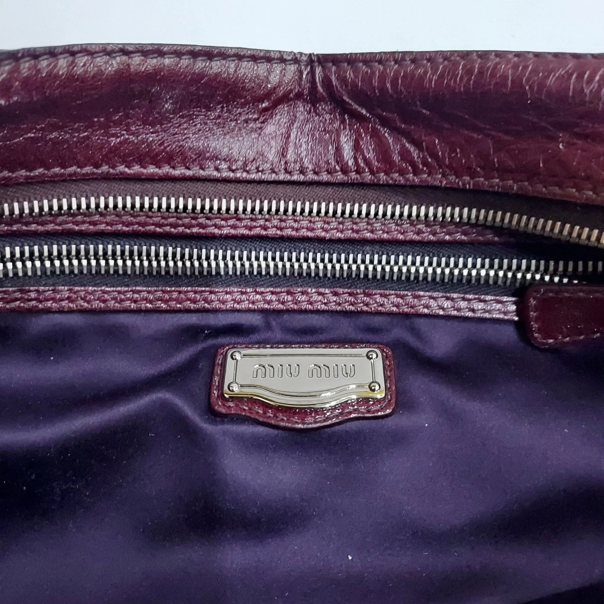 Miu Miu Ruffle Bag - Image 9