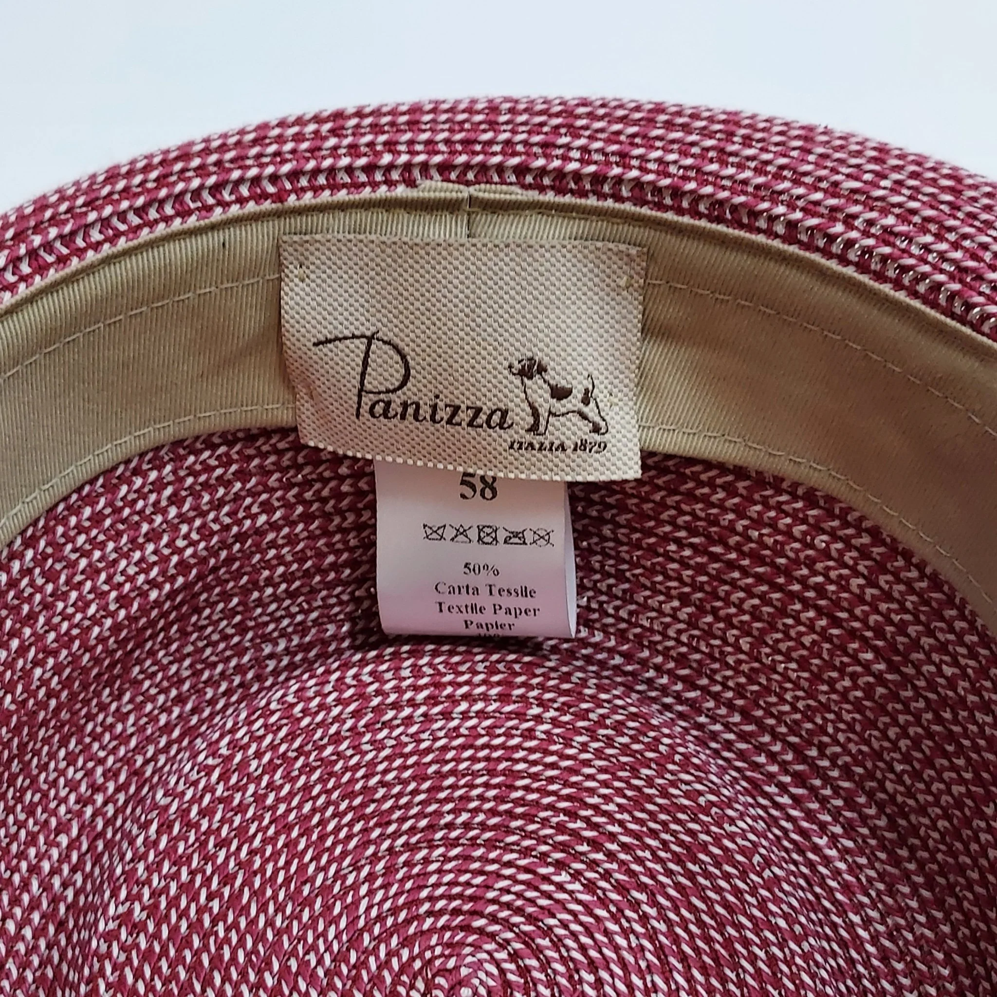 Panizza Red & White Hat - Image 6
