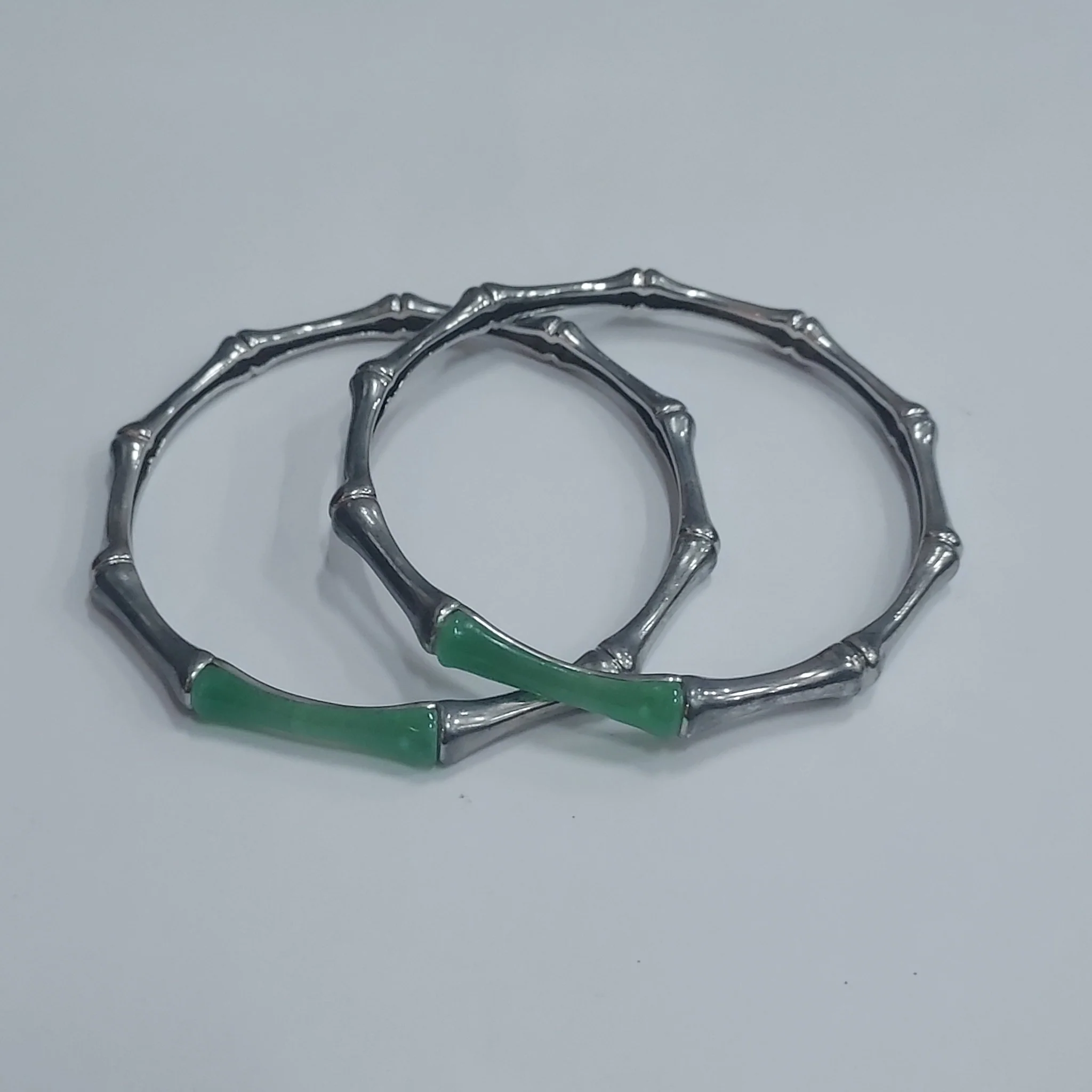 Sterling & Jade Bracelets
