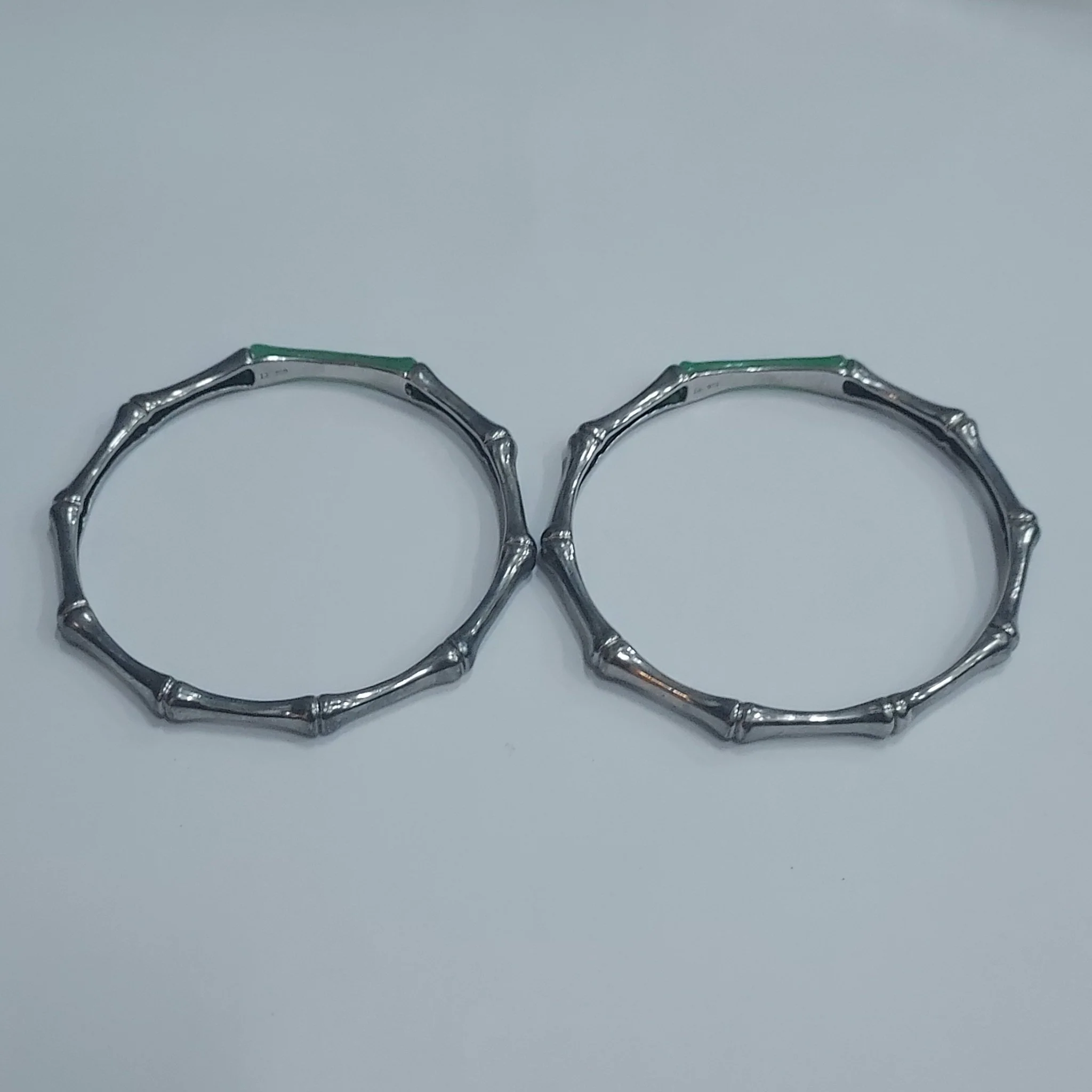 Sterling & Jade Bracelets - Image 4