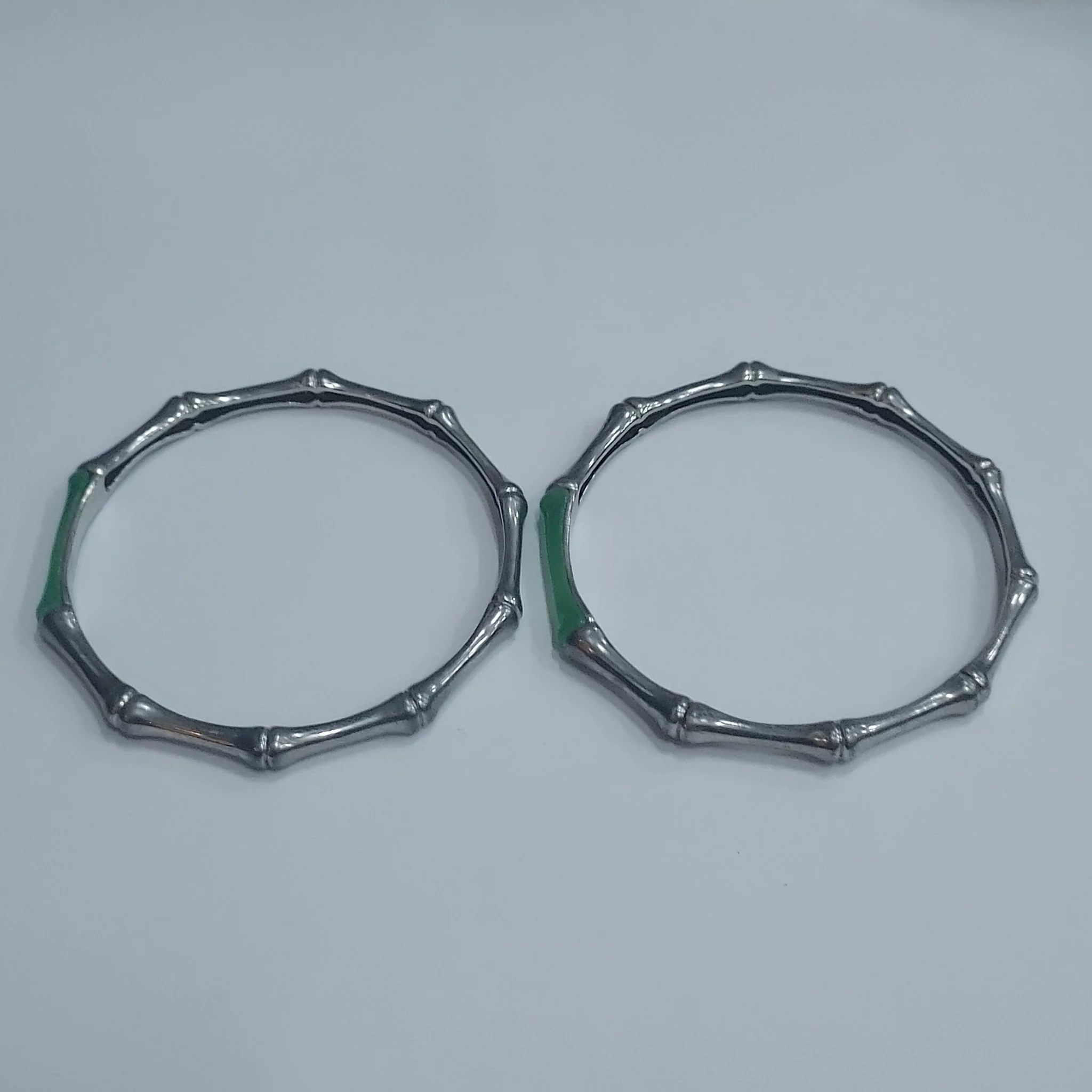 Sterling & Jade Bracelets - Image 5