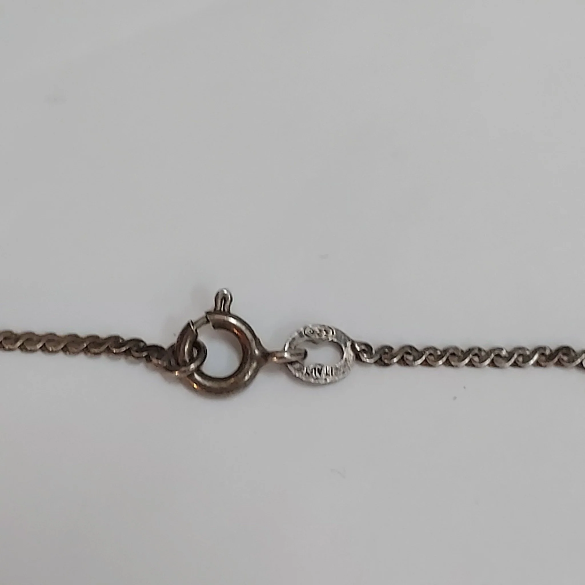 Sterling, Quartz & Garnet Necklace - Image 5