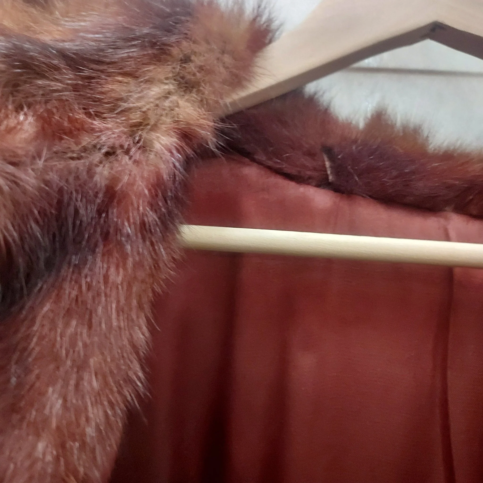 Vintage Mink Fur Coat - Image 10