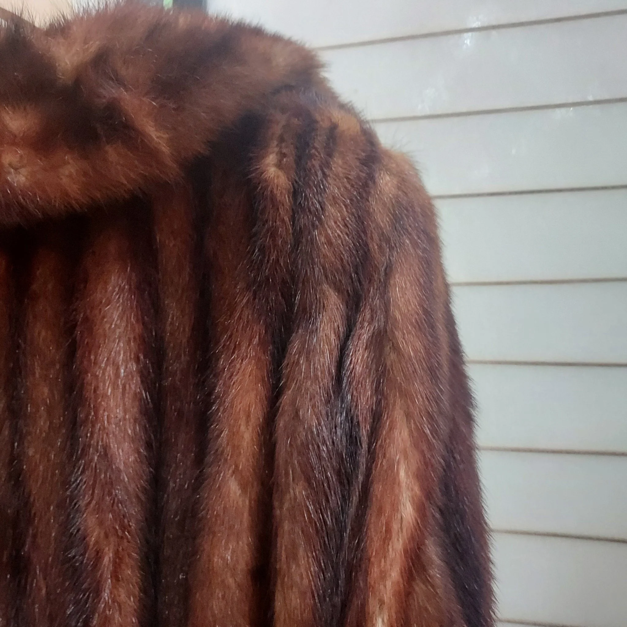 Vintage Mink Fur Coat - Image 16